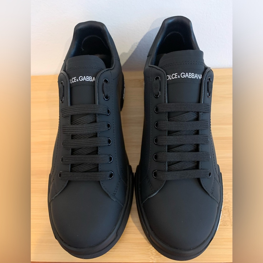 Dolce&Gabbana Calfskin nappa Portofino sneakers